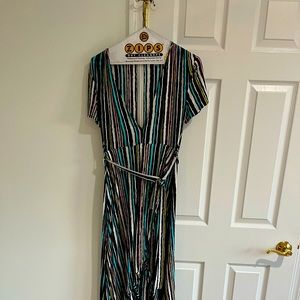 Beautiful striped flowy maxi dress